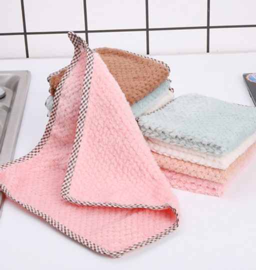 Салфетка из микрофибры с петлей тонкая, 24*23 см - Home фото 3