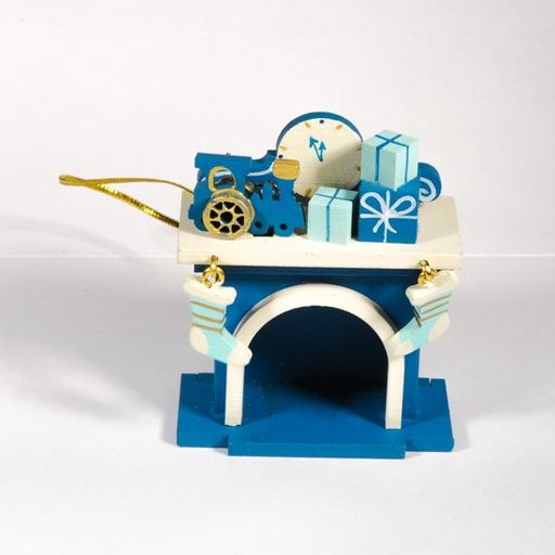 Елочная игрушка - Камин 650-3 P - Idh фото 3