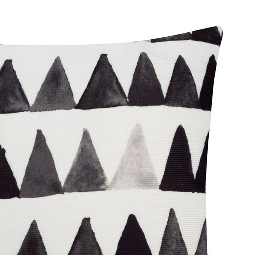 Наволочка декоративная Этель АкварельТреугольники 40 х 40 см, велюр  фото 2