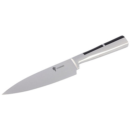 Нож поварской цельнометаллический с вставкой из АБС пластика PROFI, 20 см 106016