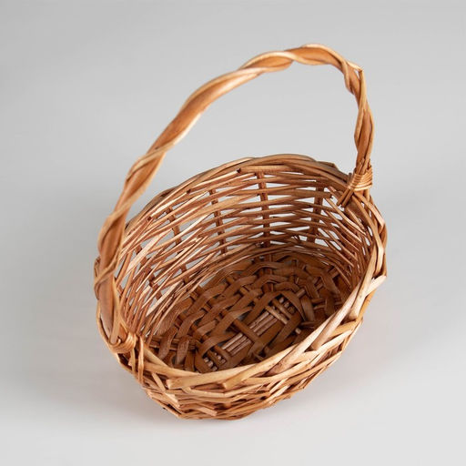 Корзин плетёная для хранения Hleda, ива, бежевая, набор 3 шт.