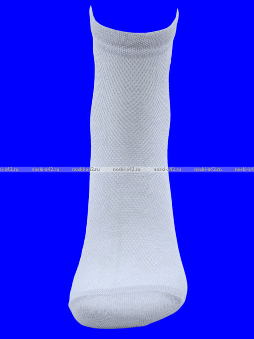 Цена за 10 пар. ЮстаТекс носки мужские укороченные спортивные 1с19 сетка серые