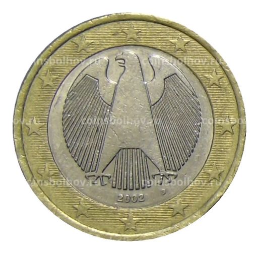 1 евро 2002 года D Германия