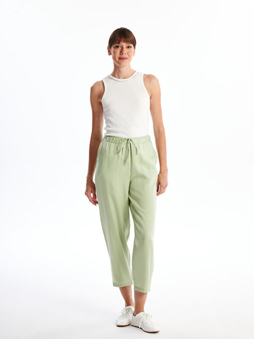 Beli Lastikli Havu? Kesim Kad?n Pantolon