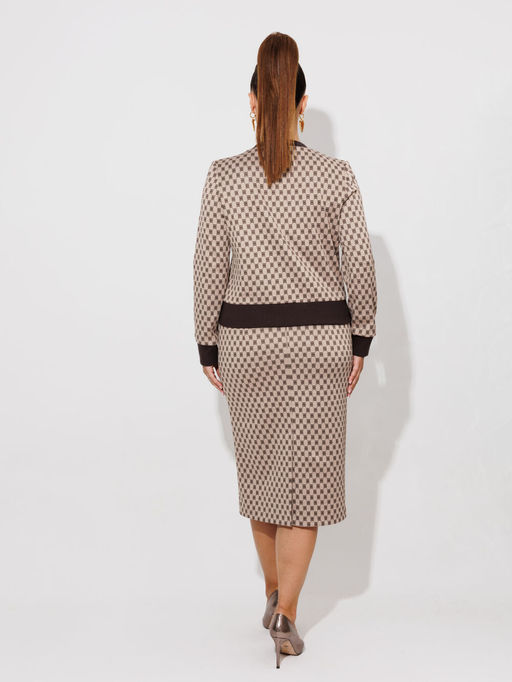 Костюм Galean Style 903 коричневый - Ambera фото 5