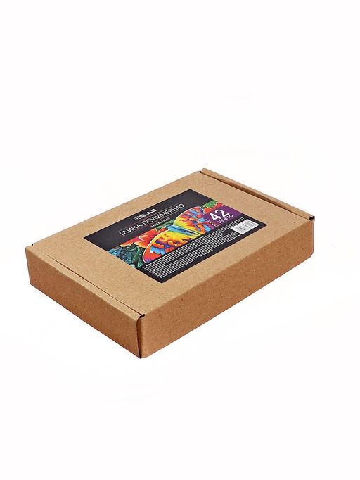 Набор глина полимерная запекаемая Calligrata, 42 по 20 г, с аксессуарами, в гофрокоробе