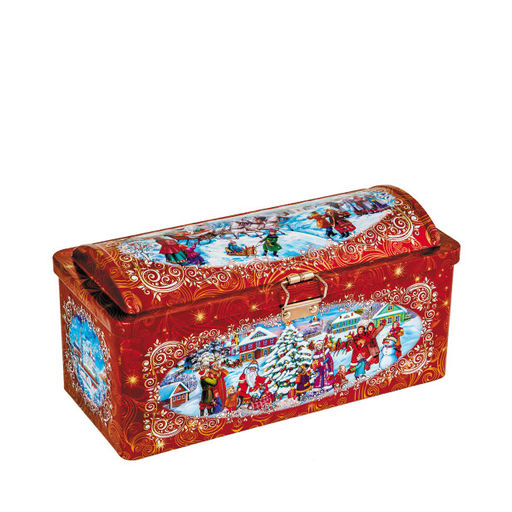 Детский сладкий новогодний подарок Ларец