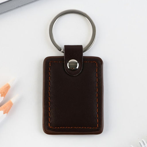 Цена за 2 шт. Брелок для ключей кожзам «Крутой мужик», 4×9 см