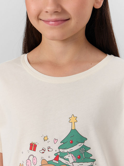 КОМПЛЕКТ ДЛЯ ДЕВОЧЕК (ФУТБОЛКА, ШОРТЫ) - Mark formelle фото 7