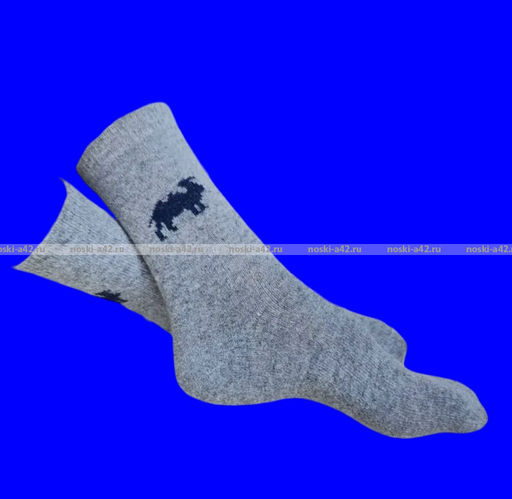 Цена за 12 пар. Береза термоноски мужские верблюжья шерсть внутри махра арт. В-34 41-47 (фактически 39-43) фото 7