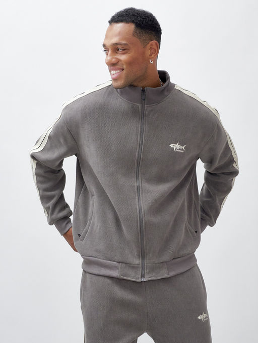 на флисе Спортивный костюм демисезонный серого цвета - Chunmai фото 7