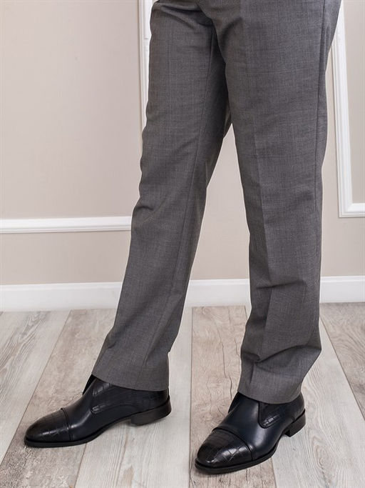 Оксфорды мужские/ Мужская обувь Турция/ Мужские туфли 4007-06-L1 Темно-синий