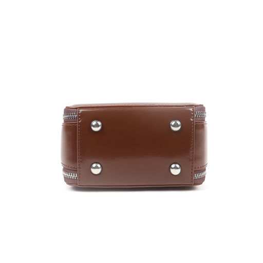 Сумка женская , кожа, MIRONPAN 240605 Темно-коричневый  фото 5