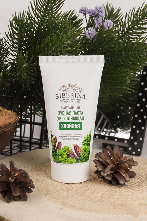 Зубная паста укрепляющая Хвойная