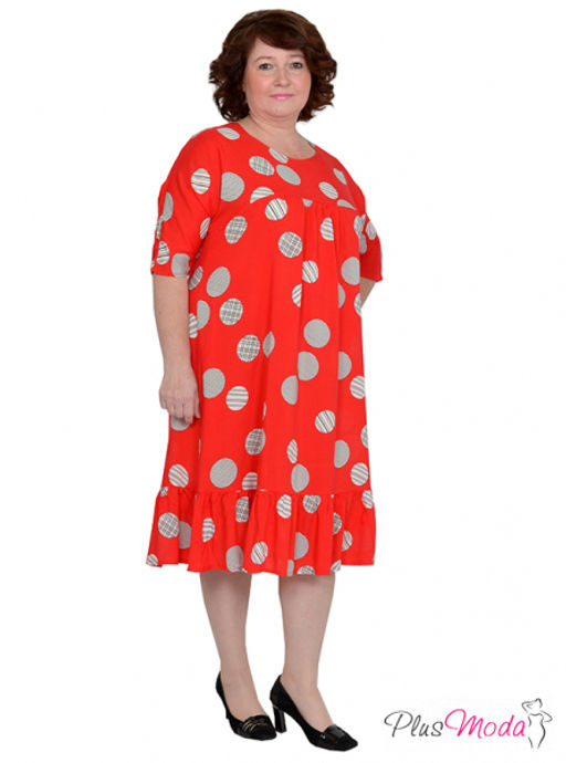 Платье Модель №632 размеры 44-84 - Plusmoda фото 9