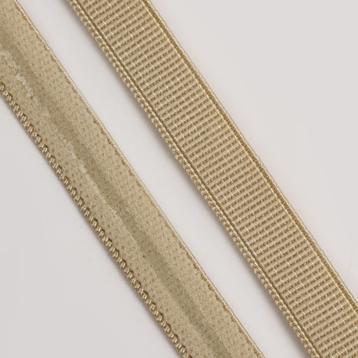 Резинка с силиконом, 10 мм, 10±1 м, бежевая