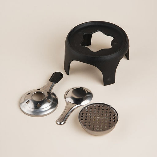 Фондю SL Home, 1.6 л, d=17 см, h=10 см, эмалированное покрытие, чугун, бежевое
