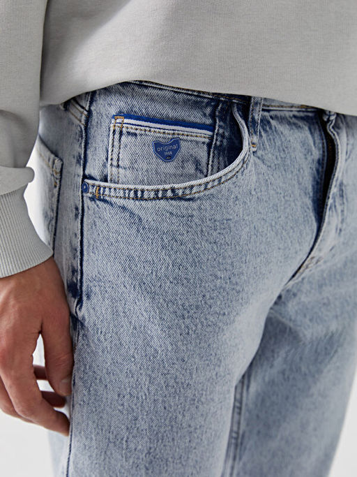 730 Havu? Kal?p Erkek Jean Pantolon