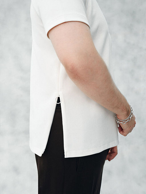 Kolay Giyilebilir Fermuar Kapamal? Erkek Ti??rt