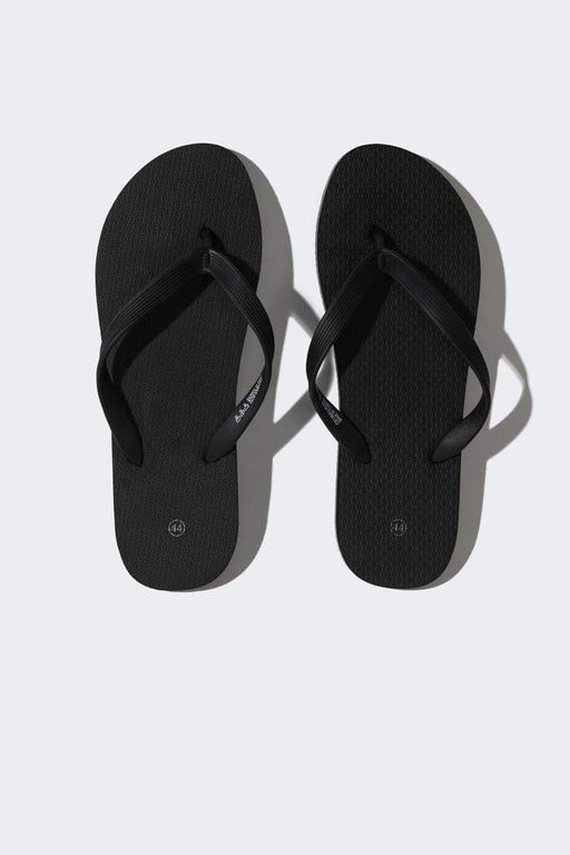 Мужские шлепанцы из искусственной кожи на плоской подошве - Defacto фото 8