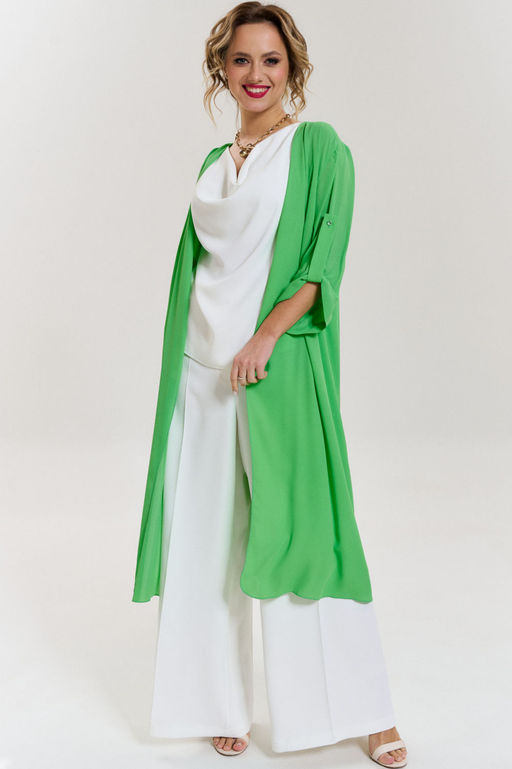 Костюм SOVA 11221 зеленый+белый  фото 4