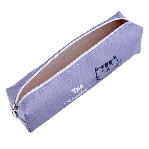 Пенал школьный Calligrata «Зверьки», на молнии, 1 отделение, МИКС