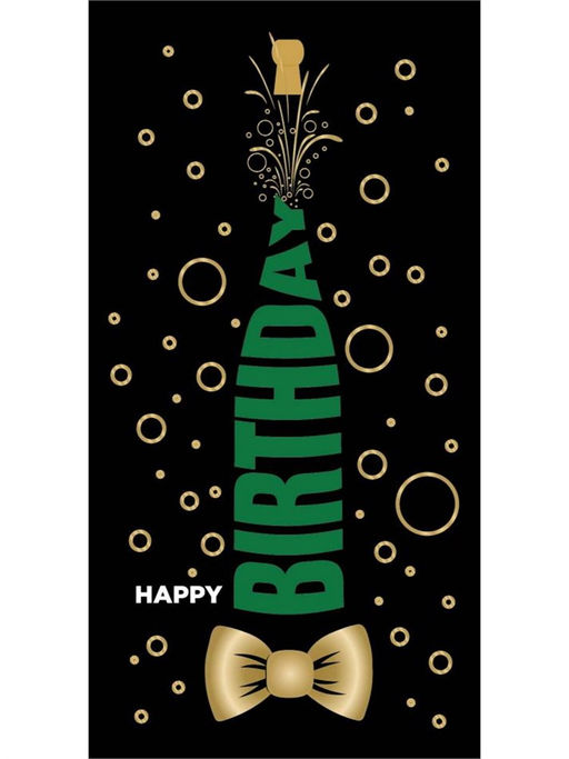 Цена за 5 шт. Конверт для денег "Happy Birthday" (1-05-0258) "Игристое"