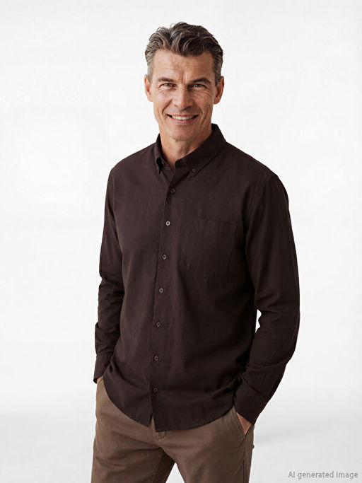 Regular Fit Poplin Erkek G?mlek