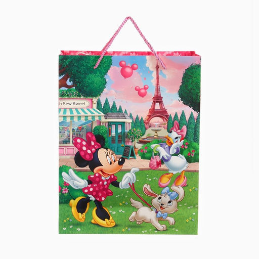 Пакет подарочный 3Д «Пусть исполняются мечты!», 40×31×11.5 см, Минни Маус