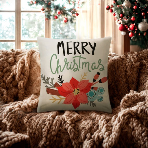 Наволочка декоративная новогодняя Этель. Рождество 40?40 см