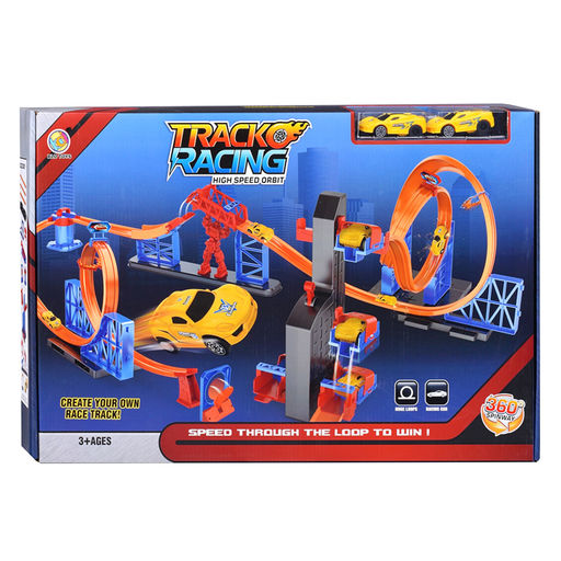 Автотрек "Гонки" в коробке