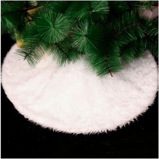 Коврик пушистый под елку 120см - Aopen фото 3