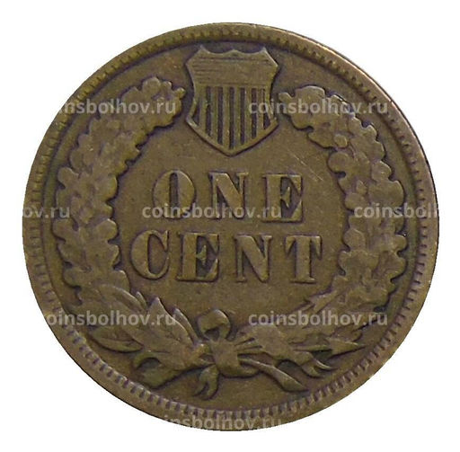Монета 1 цент 1906 года США