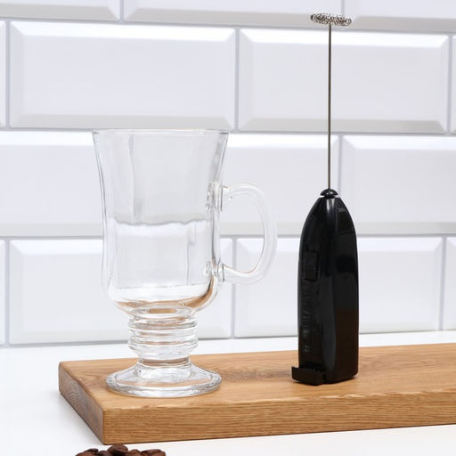 Подарочный набор 8 Марта, кружка для кофе 200 мл, капучинатор от батареек