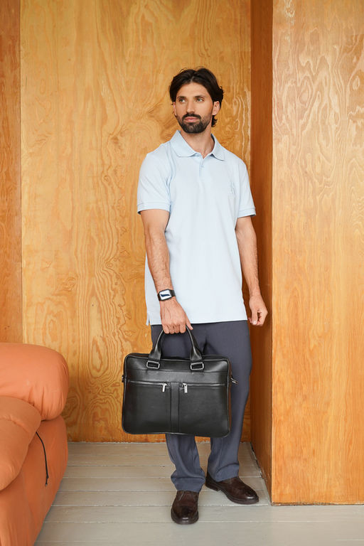 Сумка мужская Ц-421.1 черный - Protege фото 4