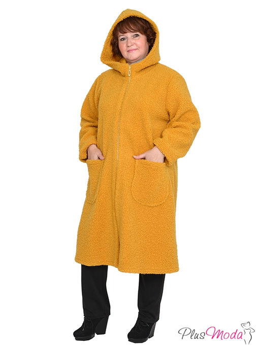 Куртка-пальто Модель №678 размеры 44-84 - Plusmoda фото 4