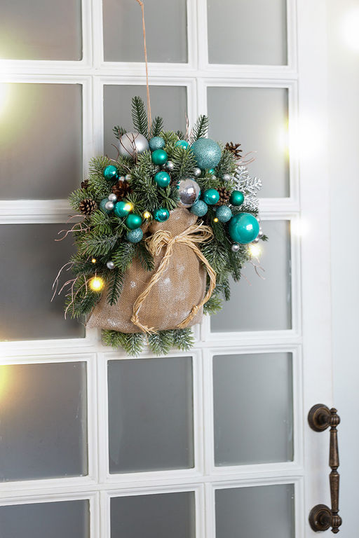 Blumentag VDJ-31 Веточка декоративная хвойная 6 х 1 шт. 26 см 01  фото 5