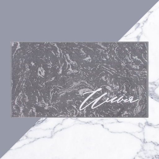 Полотенце махровое Этель Илья, 50?90 см, 100% хлопок, 420 г/м?, серое