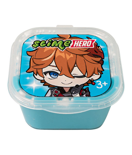 Игрушка ТМ "Slime Hero" Слайм "Genshin Impact. Тарталья" голубой 60 гр. арт.SLM167