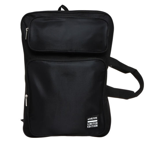 Папка для чертежей и рисунков А3, 500×360×20 мм, (рюкзак) с ручками, текстиль, deVENTE