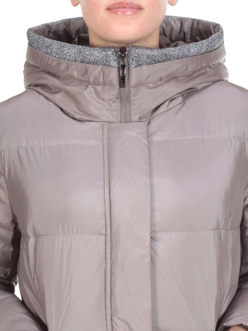 2115 LIGHT GRAY Пальто зимнее женское MELISACITI (200 гр. холлофайбера) - Fashion фото 10