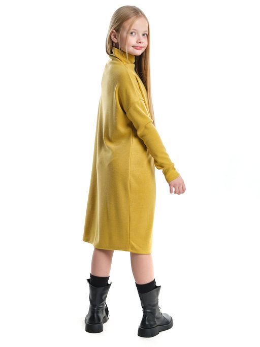 Платье для девочки UD 7849 горчичный - Mini maxi фото 12
