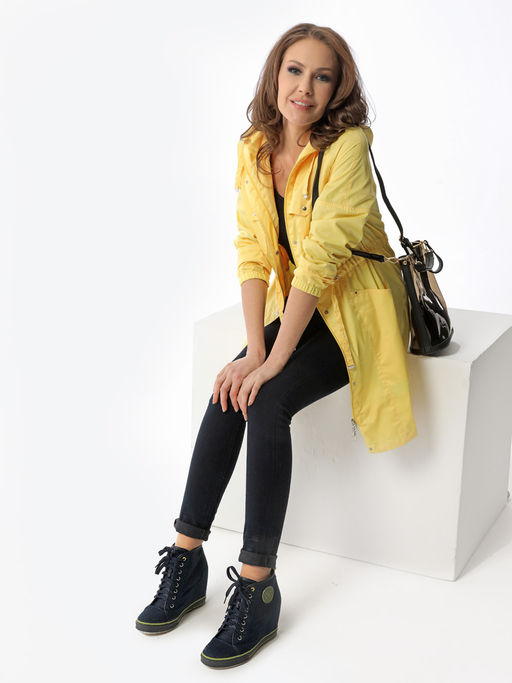 22123 Плащ желтый - Dizzyway фото 8