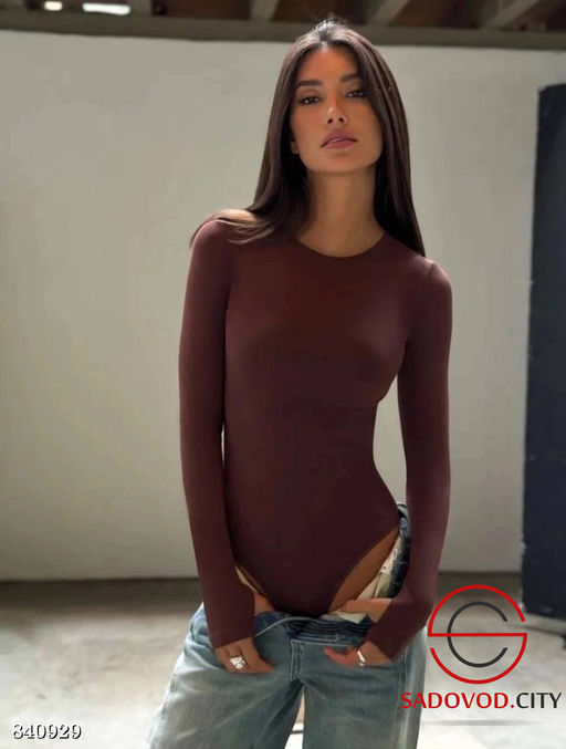 Женское боди однотонное - Bruno фото 2