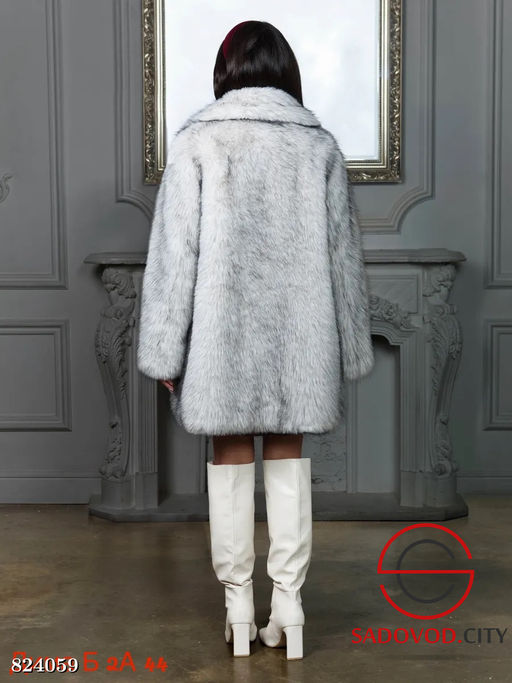 Шуба женская из искусственного меха