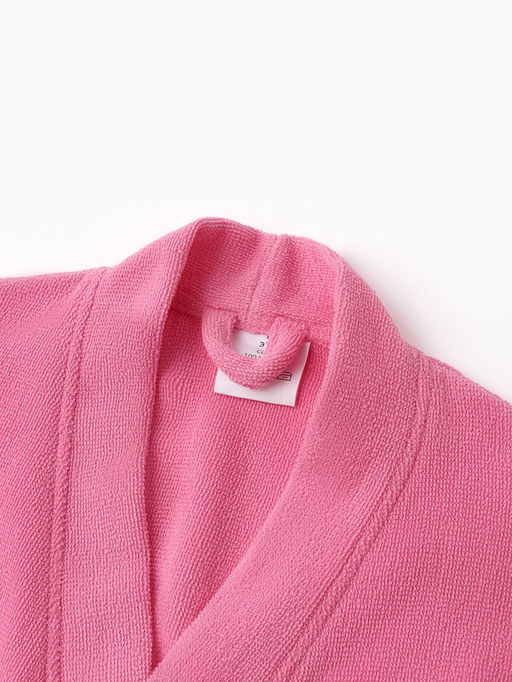 Халат женский «Этель», размер 50-52, хлопок 100%, розовый