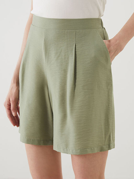 Beli Lastikli Kad?n Pileli ?ort