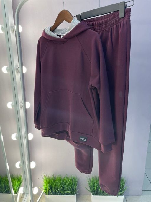 Футер 3х нитка БЕЗ КАТЫШКОВ Детский костюм - Knitka wear фото 7