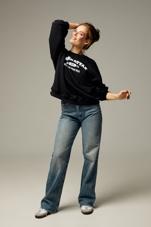 Свитшот оверсайз MANHATTAN