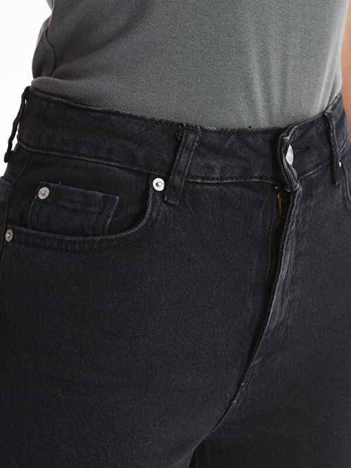 Mom Fit Kad?n Jean Pantolon